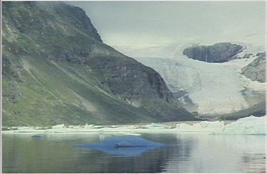Gletsjer Kangerdlugssuaq-fjord (Oost-Groenland)