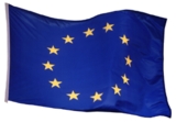 vlag Europese Unie wapperend
