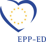 Logo Europese Volkspartij en Europese Democraten