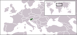 Sloveni� op de kaart