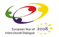 Logo Europees jaar van de interculturele dialoog 2008