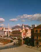Gebouwen in Tirana, Albani�
