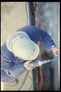 werkende man