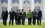 groepsfoto staatsleiders G8