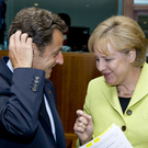 Sarkozy en Merkel