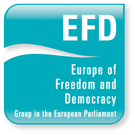 Logo van de Europese partij 'Europa van Vrijheid en Democratie'