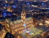 Hamburg, Duitsland. Gemeentehuis.