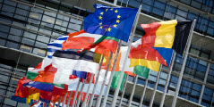 Vlaggen EU landen en EU-Vlag Vlaggen EU landen en EU-Vlag