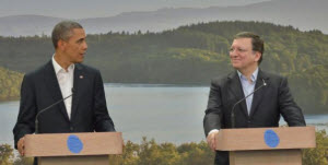 Obama en Barroso Obama en Barroso