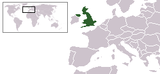 Verenigd Koninkrijk op de kaart
