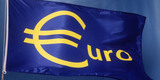 Vlag met 'Euro'