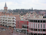Ede Centrum gezien vanuit de Concordiamolen