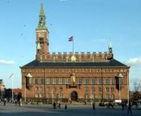 Het stadhuis van Kopenhagen