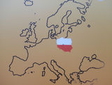 Polen op landkaart