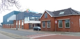 Zuivelfabriek van Noordwijk in de gemeente Marum (Groningen, Nederland). Hier wordt boter tot industrievet verwerkt.