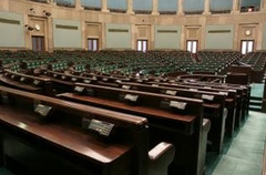 Zaal parlement Polen