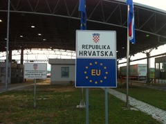 Grensovergang Kroatë