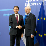 President VAN ROMPUY meets Mr Jyrki KATAINEN, Finnish Prime Minister
