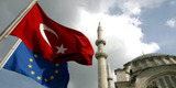 Europese en Turkse vlag