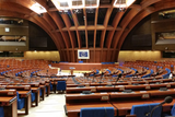 Plenaire zaal Raad van Europa - foto: Nico Visser