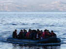 boot met vluchtelingen