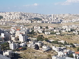 Zicht op nederzettingen in Israël