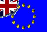 Aangepast vlag van Europa
