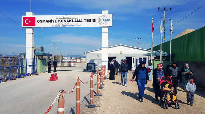 Vluchtelingenkamp in Turkije