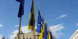 Vlag EU Oekraïne