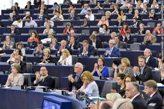 Plenaire sessie Europees Parlement