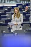 Eve KAILI in plenary session Week 50 2017 in Strasbourg