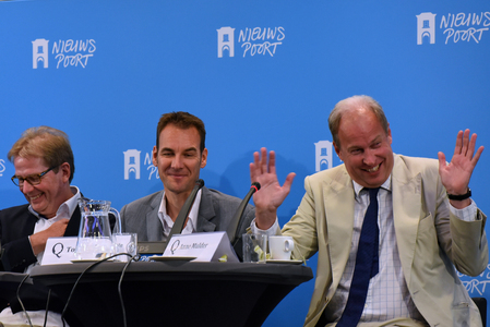 v.l.n.r.: Frits Lintmeijer, Tomas Vanheste en Anne Mulder