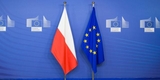 EU and Polish flags