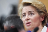 Ursula von der Leyen, President-elect at the EP press conference