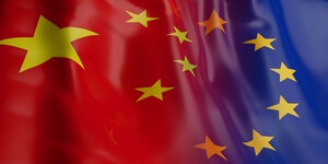 Vlag China en EU
