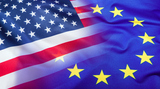 Vlag EU en VS