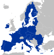 Lidstaten Europese Unie Europa Nu