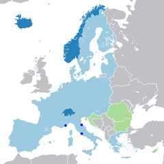 Schengenzone (Wikimedia/Rob984)