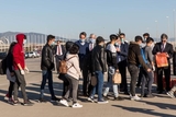 Jonge asielzoekers worden overgebracht van Griekenland naar Duitsland