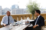 Charles Michel en Mark Rutte