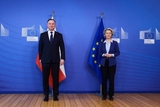 Andrzej Duda, President van Polen, Ursula von der Leyen