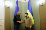 President Michel visits Ukraine