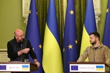 President Michel visits Ukraine