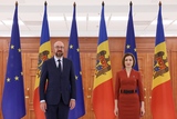 President Michel visits Moldova