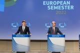 Valdis Dombrovskis, Paolo Gentiloni