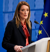 Roberta Metsola, voorzitter van het Europees Parlement